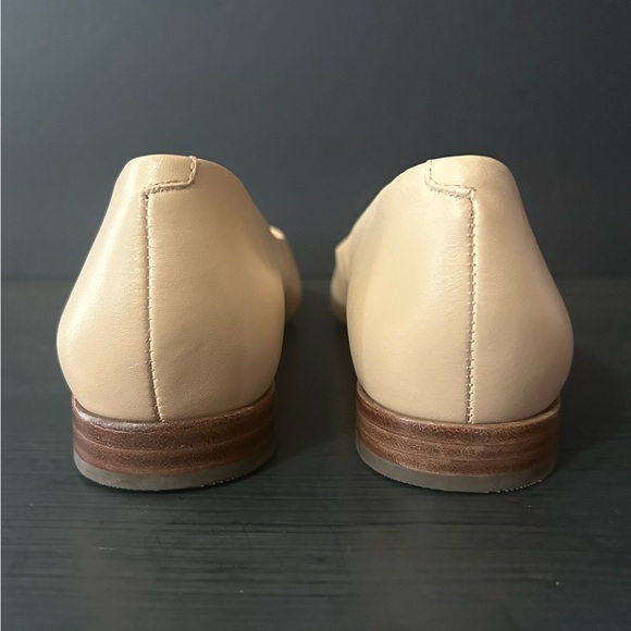 Marc Joseph New York Bianca Pointed Toe Flats, Size 6.5, Leather, Beige - Picture 6 of 9
